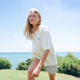 Stargazer Oversized Tee - Cream