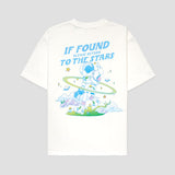 Stargazer Oversized Tee - Cream