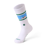 Cat in Purr-suit Athletic Sock