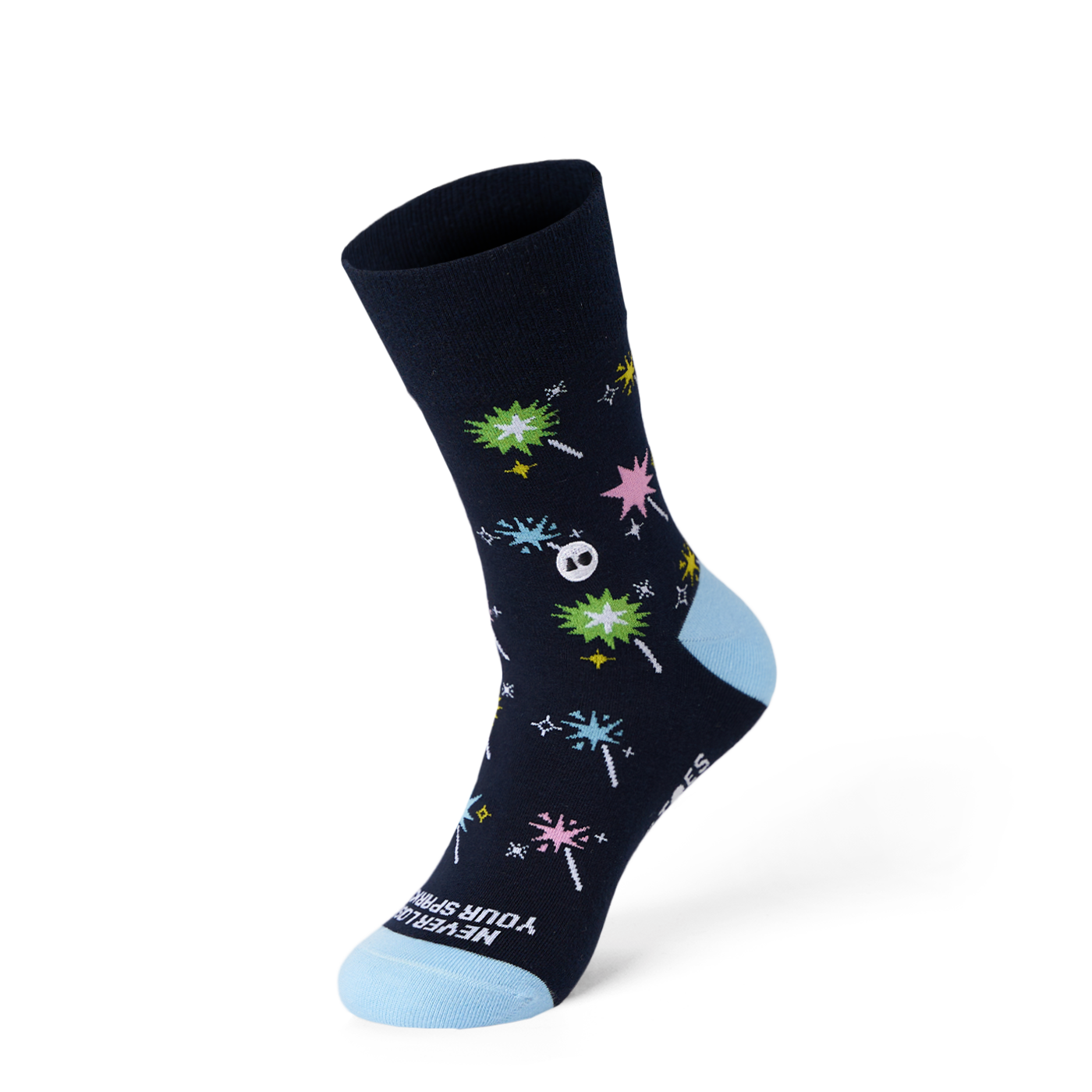 Bright Sparkler Sock