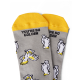 Golden Cockatoo Sock