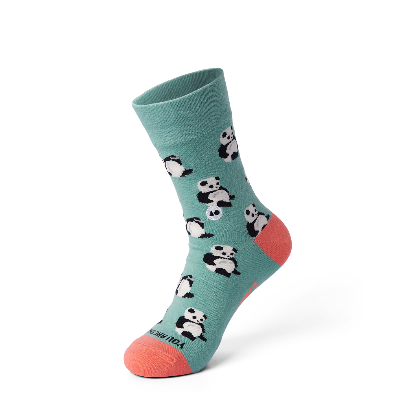 Positive Panda Sock