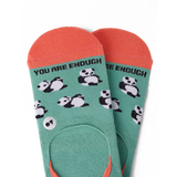 Positive Panda No-Show Sock
