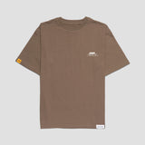 Slow-down Bagel Oversized Tee - Cocoa