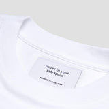 Social Hangover Oversized Tee - White